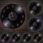 Horloge Murale Moto Vinyle Lumineux Default Title