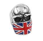 Bague Biker Drapeau Anglais (Acier) 75