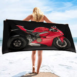 Serviette de Plage Moto Ducati Panigale V4