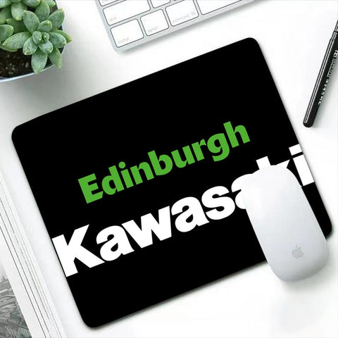 Tapis de Souris Moto<br> Edinburgh Kawasaki 200x250x2mm