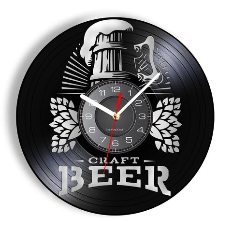 Horloge Murale Moto<br> Beer Craft - Antre du Motard