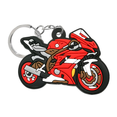 Porte-Clé Moto Cartoon<br> Race Default Title