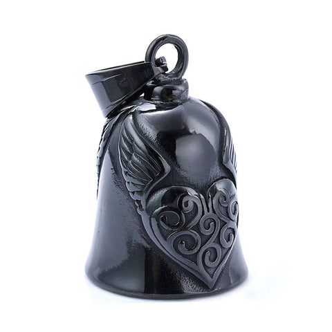 Guardian Bell<br> Coeur Angélique Noir - Antre du Motard