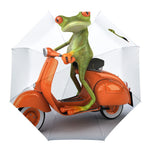 Parapluie Moto Grenouille en Scooter Default Title