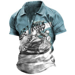 Polo Moto Race Day Vintage 6XL 126-135kg