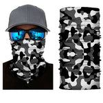 Tour de Cou Moto Camouflage Hivernale