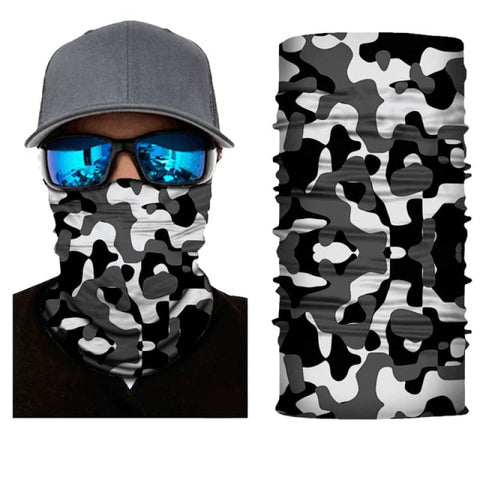 Tour de Cou Moto<br> Camouflage Hivernale