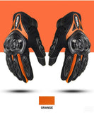Gants Moto (Textile) Orange Racing Suomy Tactile - Antre du Motard