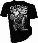 T-Shirt Moto Ride to Live