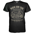 T-Shirt Moto Ride or Die