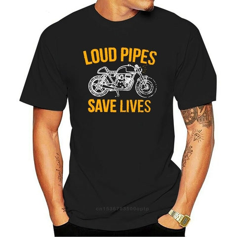 T-Shirt Moto<br> Loud Pipes