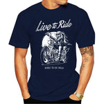 T-Shirt Moto Live to Ride