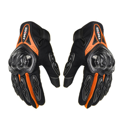 Gants Moto (Textile)<br> Orange Racing Suomy Tactile - Antre du Motard
