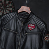 Blouson Cuir Biker Indien