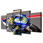 Tableau Moto Yamaha Circuit VR46