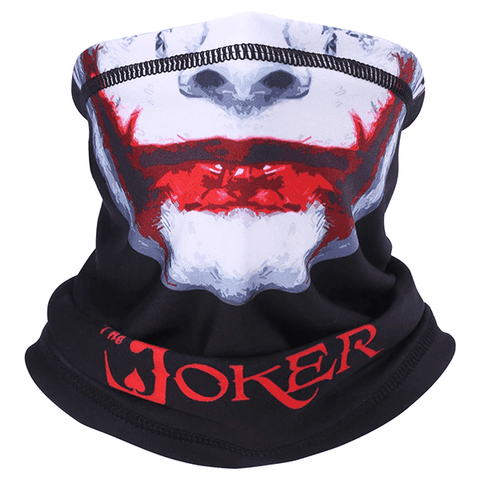 Tour de Cou Moto<br> Joker Lèvres Rouges